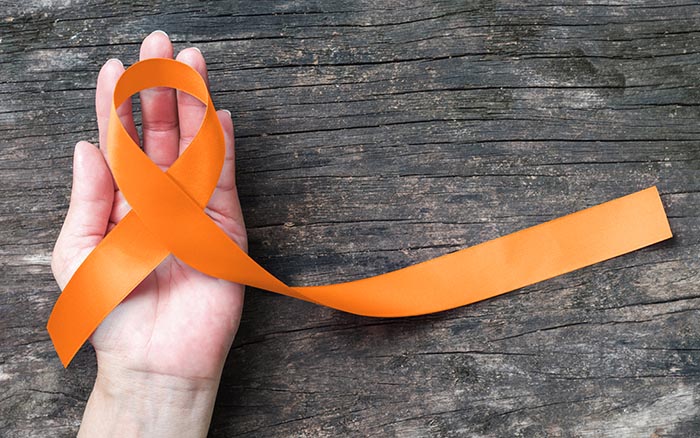 orange awareness ribbon