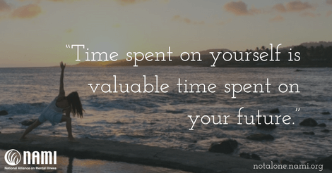 Time spent on yourself is valuable time spent on your future.